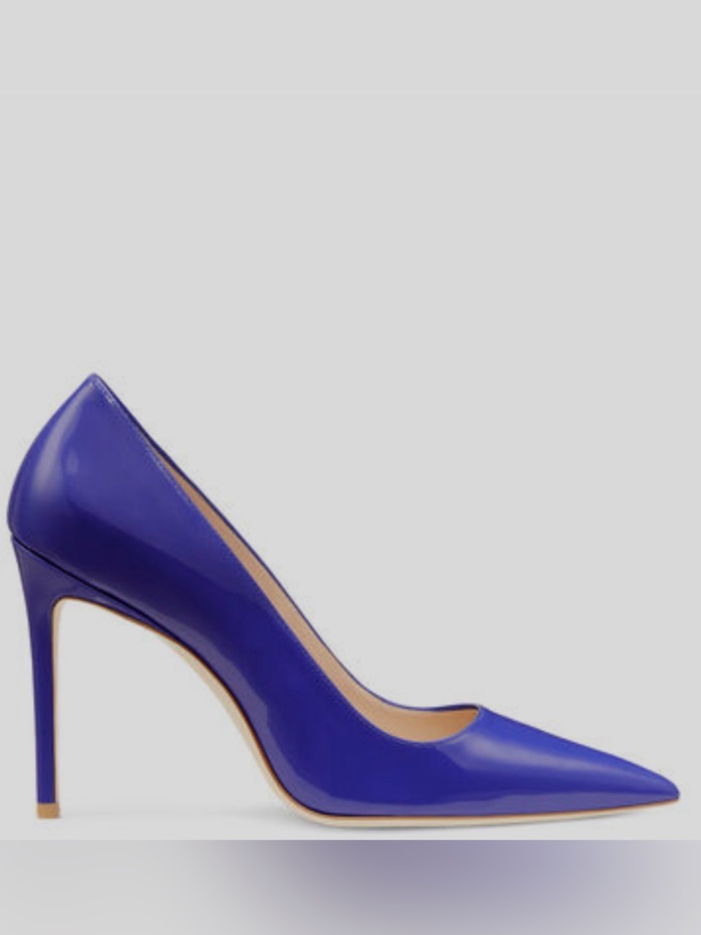 Stuart Weitzman - Stuart 100 Pump Patent Dusk